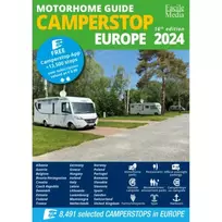 KNYGA Bookshop Motorhome guide Camperstop Europe 2024 30 countries GPS
