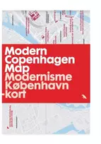 KNYGA Bookshop Modern Copenhagen Map / Modernisme København -kort