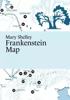 KNYGA Bookshop Mary Shelley, Frankenstein Map