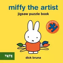 KNYGA Dick Bruna Miffy the Artist: Jigsaw Puzzle Book