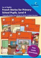 KNYGA Barbara Scanes Luc et Sophie French Stories for Primary School Pupils, Level 4