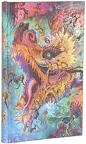 KNYGA paperblanks Humming Dragon (Android Jones Collection) Maxi Dot-Grid Softcover Flexi Journal (Elastic Band Closure)