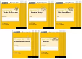 KNYGA Ruth Miskin Read Write Inc. Comprehension: Modules 16-20 Class Pack of 50 (10 of each title)