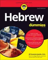 KNYGA Jill Suzanne Jacobs Hebrew For Dummies