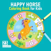KNYGA Kristin Labuch Happy Horse Coloring Book for Kids