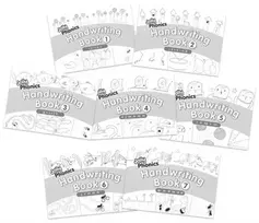 KNYGA Helen Greaves Jolly Phonics Handwriting Books Complete Set (1-7)