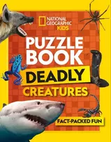 KNYGA National Geographic Kids Puzzle Book Deadly Creatures