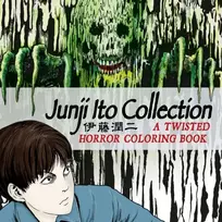 KNYGA Bookshop Junji Ito Collection: A Twisted Horror Coloring Book