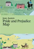 KNYGA Bookshop Jane Austen, Pride and Prejudice Map