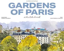KNYGA Fabrice Moireau Garden of Paris Sketchbook