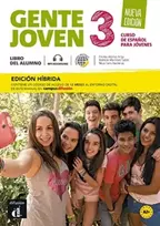 KNYGA Encina Alonso Aija Gente joven 3 - Ed. hibrida - Libro del alumno + audio MP3. Nueva edicion. A2