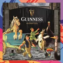 KNYGA Bookshop Guinness Square Wall Calendar 2026