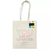 KNYGA Pyramid Friends (You'Re My Lobster) Natural Tote Bag
