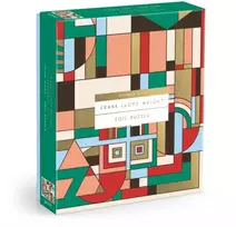KNYGA Galison Frank Lloyd Wright December Gifts 1000 Piece Foil Puzzle