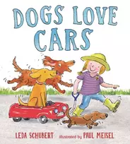 KNYGA Leda Schubert Dogs Love Cars