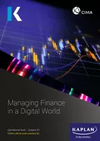 KNYGA KAPLAN E1 MANAGING FINANCE IN A DIGITAL WORLD - EXAM PRACTICE KIT