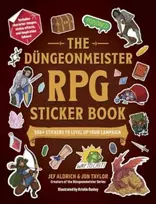 KNYGA Jef Aldrich Dungeonmeister RPG Sticker Book