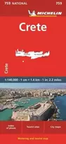 KNYGA Bookshop Crete - Michelin National Map 759