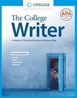 KNYGA John Van Rys College Writer: A Guide to Thinking, Writing, and Researching (w/ MLA9E Update)