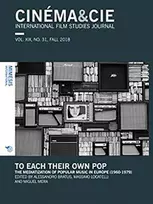 KNYGA Alessandro Bratus CINEMA&CIE, INTERNATIONAL FILM STUDIES JOURNAL, VOL. XIX, no. 31, FALL 2018