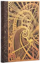 KNYGA paperblanks Chanin Spiral (New York Deco) Mini Lined Hardcover Journal
