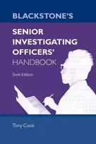 KNYGA Tony Cook Blackstone's Senior Investigating Officers' Handbook