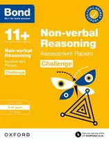 KNYGA Alison Primrose Bond 11+ Non-verbal Reasoning Challenge Assessment Papers 9-10 metai (for GL Assessment & other 11 plus exams)