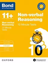 KNYGA Oxford Editor Bond 11+ 10 Minute Tests Non-verbal Reasoning 9-10 metai: For 11+ GL assessment and Entrance Exams