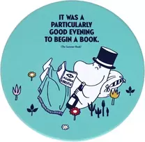 KNYGA Bookshop Coaster Single Ceramic - Moomin (Moominpappa)