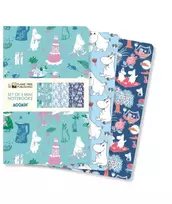 KNYGA Flame Tree Studio Moomin Classics Set of 3 Mini Notebooks