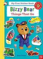 KNYGA Benji Davies Bizzy Bear: My First Sticker Book Things That Go