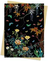 KNYGA Bookshop Ashmolean Museum: Cloisonne Casket with Flowers and Butterflies Greeting Card Pack