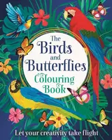 KNYGA Bookshop Birds and Butterflies Colouring Book