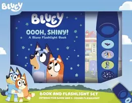 KNYGA Bookshop Bluey: Oooh, Shiny! Book and 5-Sound Flashlight Set