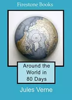 KNYGA Jules Verne Around the World in 80 Days: Dyslexia-Friendly Edition
