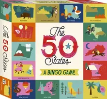 KNYGA Bookshop 50 States Bingo Game