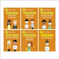 KNYGA Maths — No Problem! Collection of 6 Workbooks, Ages 9-10 (Key Stage 2)
