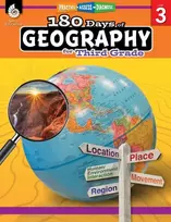 KNYGA Saskia Lacey 180 Days™: Geography for Third Grade