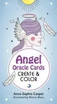 KNYGA Anne Sophie Casper Angel Oracle Cards: Create and Color