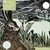 KNYGA Bookshop Adult Sustainable Jigsaw Puzzle Angela Harding: Hidden Hares