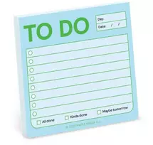 KNYGA Knock Knock Knock Knock Knock To Do Sticky Notes (Pastel Edition)