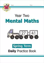 KNYGA Emma Clayton KS1 Mental Maths Year 2 Daily Practice Book: Spring Term