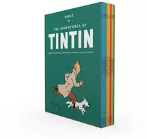 KNYGA Hergé Adventures of Tintin: 8 Title Paperback Boxed Set