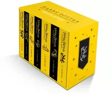 KNYGA J K Rowling Harry Potter Hufflepuff House Editions Paperback Box Set