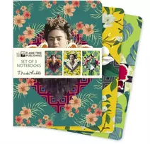 KNYGA Flame Tree Studio Frida Kahlo Set of 3 Standard Notebooks