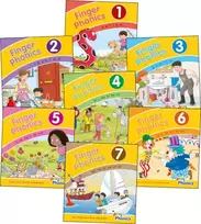 KNYGA Sara Wernham Finger Phonics Books 1-7