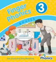 KNYGA Sara Wernham Finger Phonics Book 3