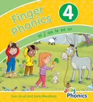 KNYGA Sara Wernham Finger Phonics Book 4
