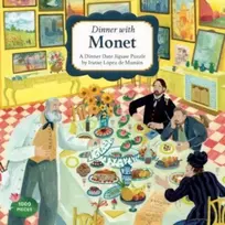 KNYGA Bookshop Dinner with Monet
