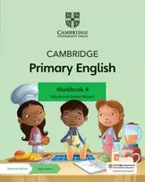 KNYGA Sally Burt Cambridge Primary English Workbook 4 with Digital Access (1 Year)